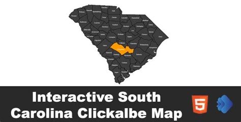 Cities In South Carolina & Interactive M.